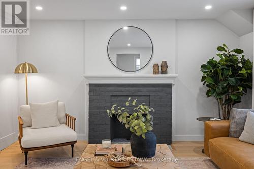 22 Harvard Avenue, Ottawa, ON - Indoor With Fireplace