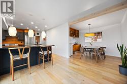 Room for seating at the counters for entertainment - 