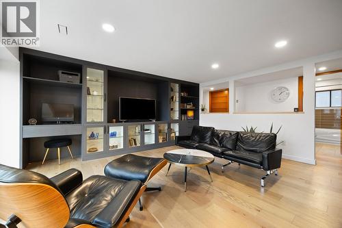 Quality materials throughout imported from Europe - 1632 Griffiths Place, West Kelowna, BC - Indoor Photo Showing Living Room