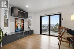 With access to the front  folding metal patio doors - 