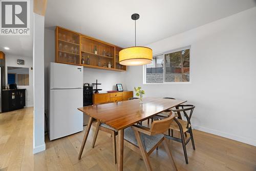 Dining room with additional cabinetry & fridge space - 1632 Griffiths Place, West Kelowna, BC - Indoor Photo Showing Dining Room