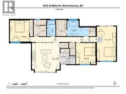 Lower level floor plan - 