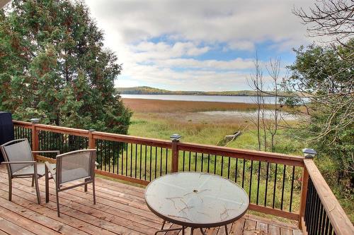 Vue - 1116 Ch. De La Baie-Solitaire, Rouyn-Noranda, QC - Outdoor With Deck Patio Veranda
