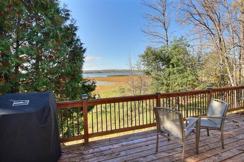 Vue sur l'eau - 1116 Ch. De La Baie-Solitaire, Rouyn-Noranda, QC - Outdoor With Deck Patio Veranda