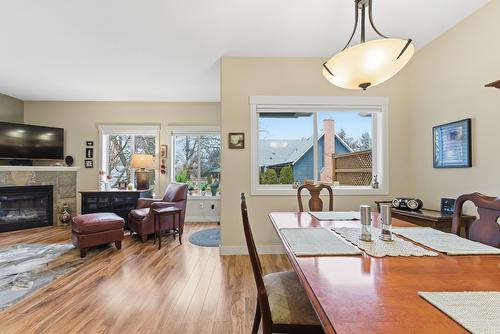 3-4610 20 Street, Vernon, BC - Indoor With Fireplace