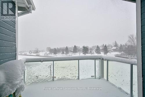402 - 34 Bayfield Street, Meaford, ON - Outdoor With Balcony