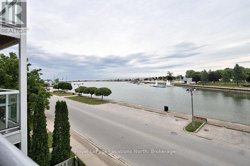 402 - 34 Bayfield Street, Meaford, ON - Outdoor With Body Of Water With Balcony With View