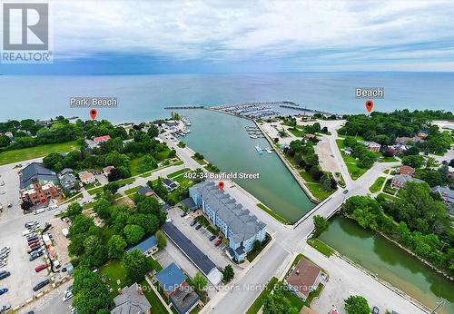 402 - 34 Bayfield Street, Meaford, ON - Outdoor With Body Of Water With View