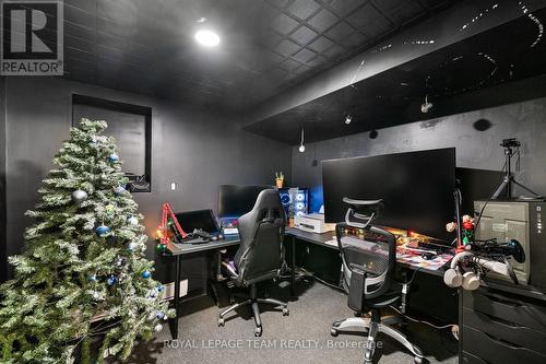 Lower Level office or gaming room - 3022 Freshwater Way, Ottawa, ON - Indoor Photo Showing Office