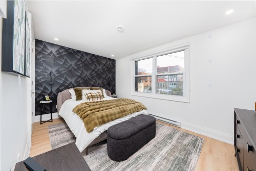 Chambre à coucher principale - 2-4801 Av. Lacombe, Montréal (Côte-Des-Neiges/Notre-Dame-De-Grâce), QC - Indoor Photo Showing Bedroom