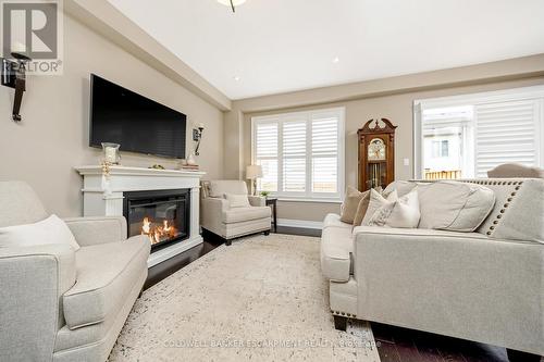 107 Taylor Avenue, Guelph/Eramosa, ON - Indoor Photo Showing Living Room With Fireplace
