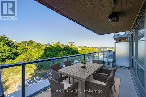 608 - 25 Mcmahon Drive, Toronto, ON - Outdoor With Balcony With View With Exterior