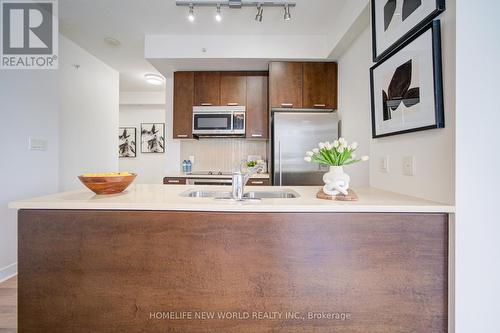 2004 - 295 Adelaide Street W, Toronto, ON - Indoor Photo Showing Kitchen With Double Sink