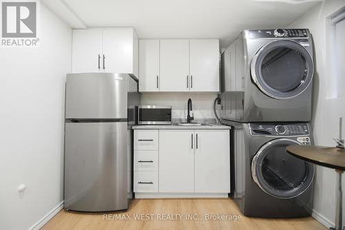 Laundry & Custom Sink & Cabinets - 6 Hillpark Trail, Brampton, ON - Indoor Photo Showing Laundry Room