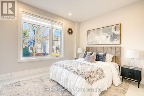 Main Level Bedroom w/large window - 519 Third Line, Oakville, ON - Indoor Photo Showing Bedroom