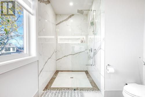 3rd primary bathroom w/heated floor - 519 Third Line, Oakville, ON - Indoor Photo Showing Bathroom