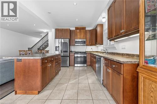 63 Chamomile Drive, Hamilton, ON - Indoor Photo Showing Kitchen