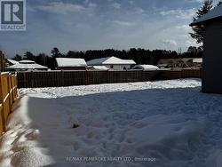 Fully fenced backyard. - 