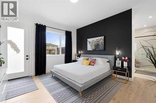 19 Monterra Way, Rural Rocky View County, AB - Indoor Photo Showing Bedroom