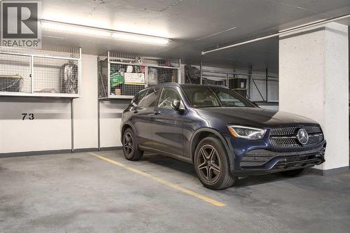 Heated underground secure parking - 2208, 930 6 Avenue Sw, Calgary, AB - Indoor Photo Showing Garage