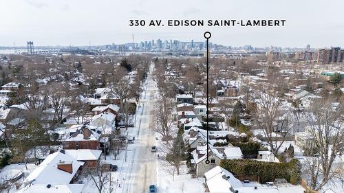 Vue d'ensemble - 330 Av. Edison, Saint-Lambert, QC - Outdoor With View