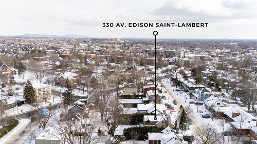 Vue d'ensemble - 330 Av. Edison, Saint-Lambert, QC - Outdoor With View