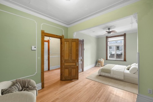 Chambre à coucher principale - 4885 Av. Henri-Julien, Montréal (Le Plateau-Mont-Royal), QC - Indoor Photo Showing Bedroom