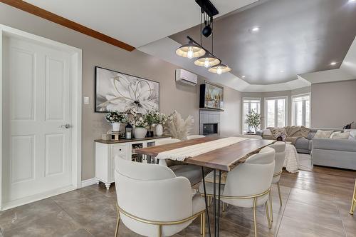 Salle à manger - 484 Rue De La Pommeraie, Rosemère, QC - Indoor With Fireplace