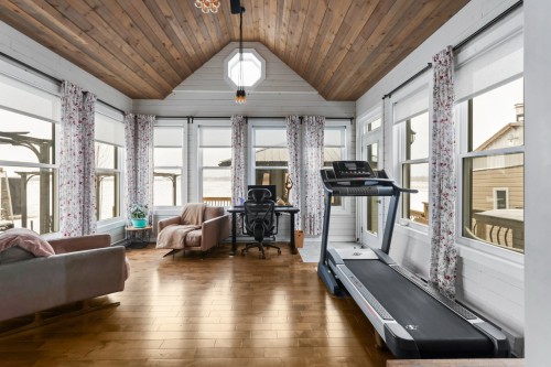 Véranda - 671 Rg St-Régis N., Saint-Constant, QC - Indoor Photo Showing Gym Room