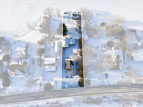 Photo aérienne - 309 Ch. Du Richelieu, Saint-Basile-Le-Grand, QC - Outdoor With View