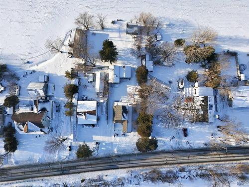 Photo aérienne - 309 Ch. Du Richelieu, Saint-Basile-Le-Grand, QC - Outdoor With Body Of Water With View