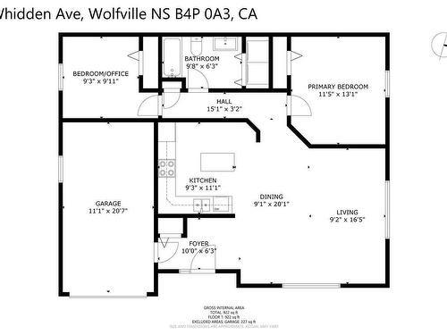 27 Whidden Avenue, Wolfville, NS 