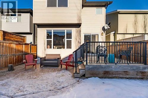 308 Chaparral Valley Way Se, Calgary, AB - Outdoor With Deck Patio Veranda With Exterior