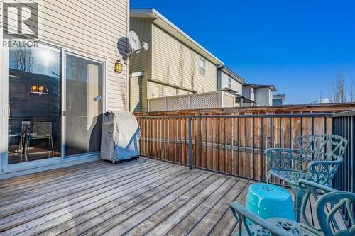 Gas BBQ line - 308 Chaparral Valley Way Se, Calgary, AB - Outdoor With Deck Patio Veranda With Exterior