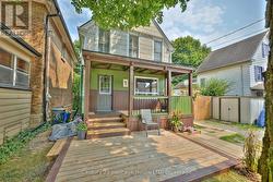 Front deck and porch - 