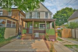 Front deck and porch - 