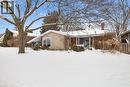 View of front of property with brick siding and a chimney - 359 Pepper Drive, Burlington, ON  - Outdoor 