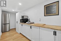 Wet bar in lower level - 