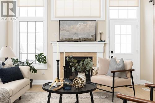 2 Leeds Court, Bracebridge (Monck (Bracebridge)), ON - Indoor Photo Showing Living Room With Fireplace