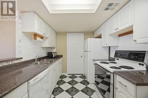 406 - 100 Observatory Lane, Richmond Hill, ON - Indoor Photo Showing Kitchen With Double Sink