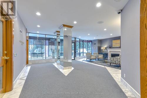 406 - 100 Observatory Lane, Richmond Hill, ON - Indoor Photo Showing Other Room With Fireplace
