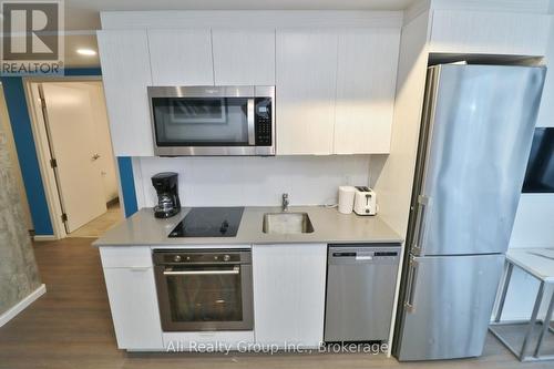 2918 - 105 Champagne Avenue S, Ottawa, ON - Indoor Photo Showing Kitchen With Stainless Steel Kitchen