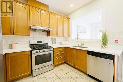 49 Crystalview Crescent, Brampton, ON - Indoor Photo Showing Kitchen With Double Sink