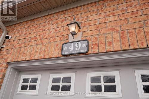 49 Crystalview Crescent, Brampton, ON -  With Exterior