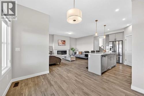 77 Belvedere Drive Se, Calgary, AB - Indoor Photo Showing Kitchen With Upgraded Kitchen