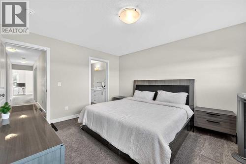 77 Belvedere Drive Se, Calgary, AB - Indoor Photo Showing Bedroom