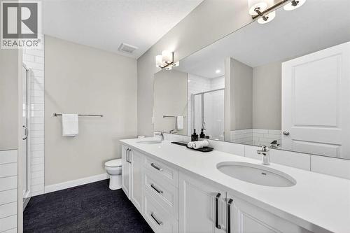 77 Belvedere Drive Se, Calgary, AB - Indoor Photo Showing Bathroom