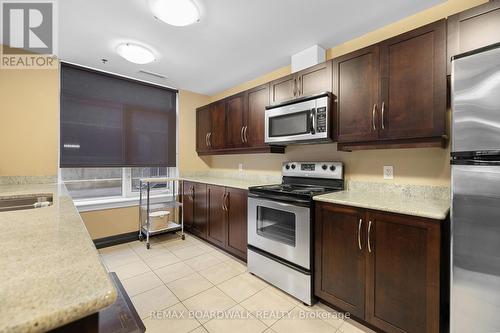 1004 - 314 Central Park Drive, Ottawa, ON - Indoor Photo Showing Kitchen With Stainless Steel Kitchen