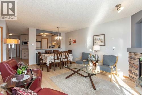 409 Jenkins Drive, Red Deer, AB - Indoor With Fireplace