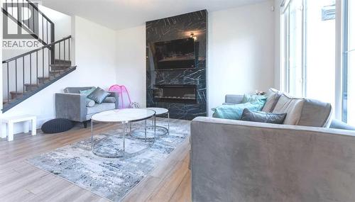 200 Lewiston Drive Ne, Calgary, AB - Indoor Photo Showing Living Room